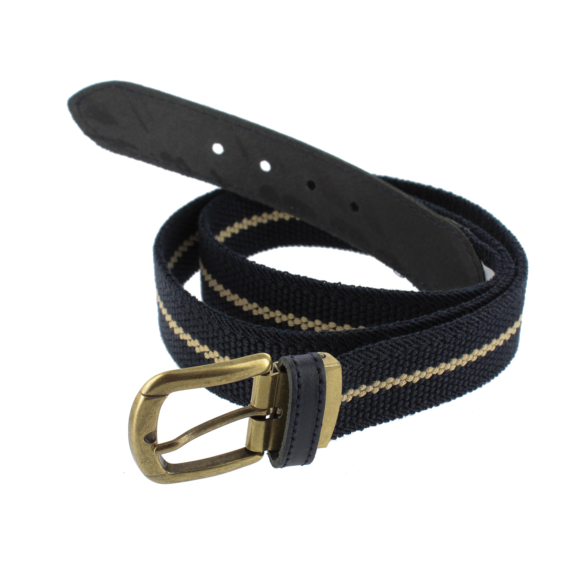 Ceinture Cuir Noir Tory Leather – Taille 26, Une Bride, Femme/homme, Neuve